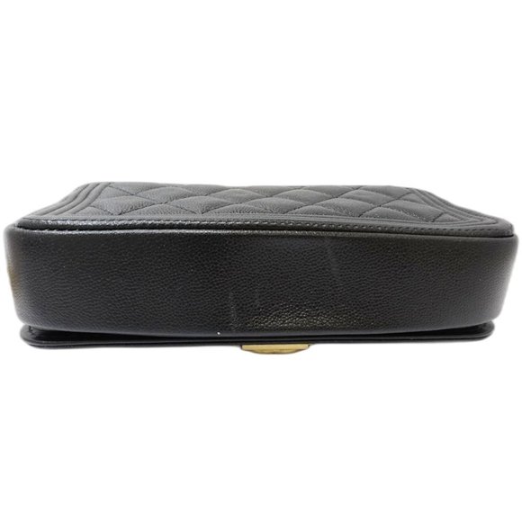 CHANEL Authentic Black Caviar Leather Wallet - Picture 4 of 10